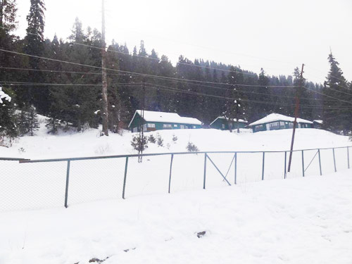 Snowfall in Jammu Kashmir
