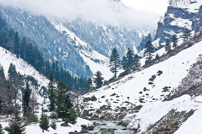 WINTER IN KASHMIR