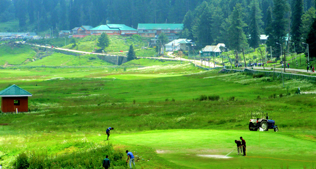 Gulmarg Golf Course  Kashmirhills.com