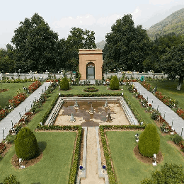 Mughal garden kashmir hills