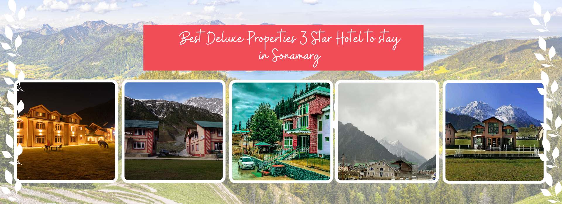 Best Cottages to Stay in Sonamarg Kashmirhills.com