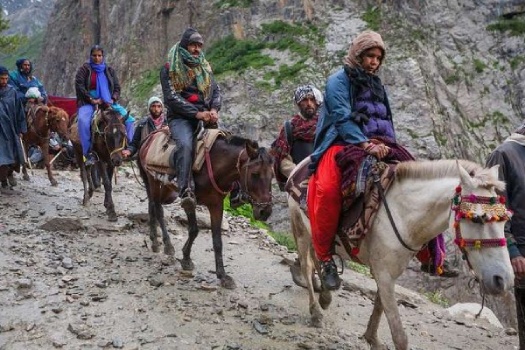 Amarnath yatra KAshmirhills.com