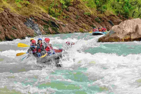 River Rafting In pahalgam in Kashmirhills.com