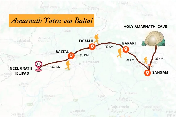 amarnath yatr baltal route kashmirhills.com
